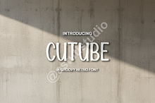 Cutube – Elegant Display Font for Lu