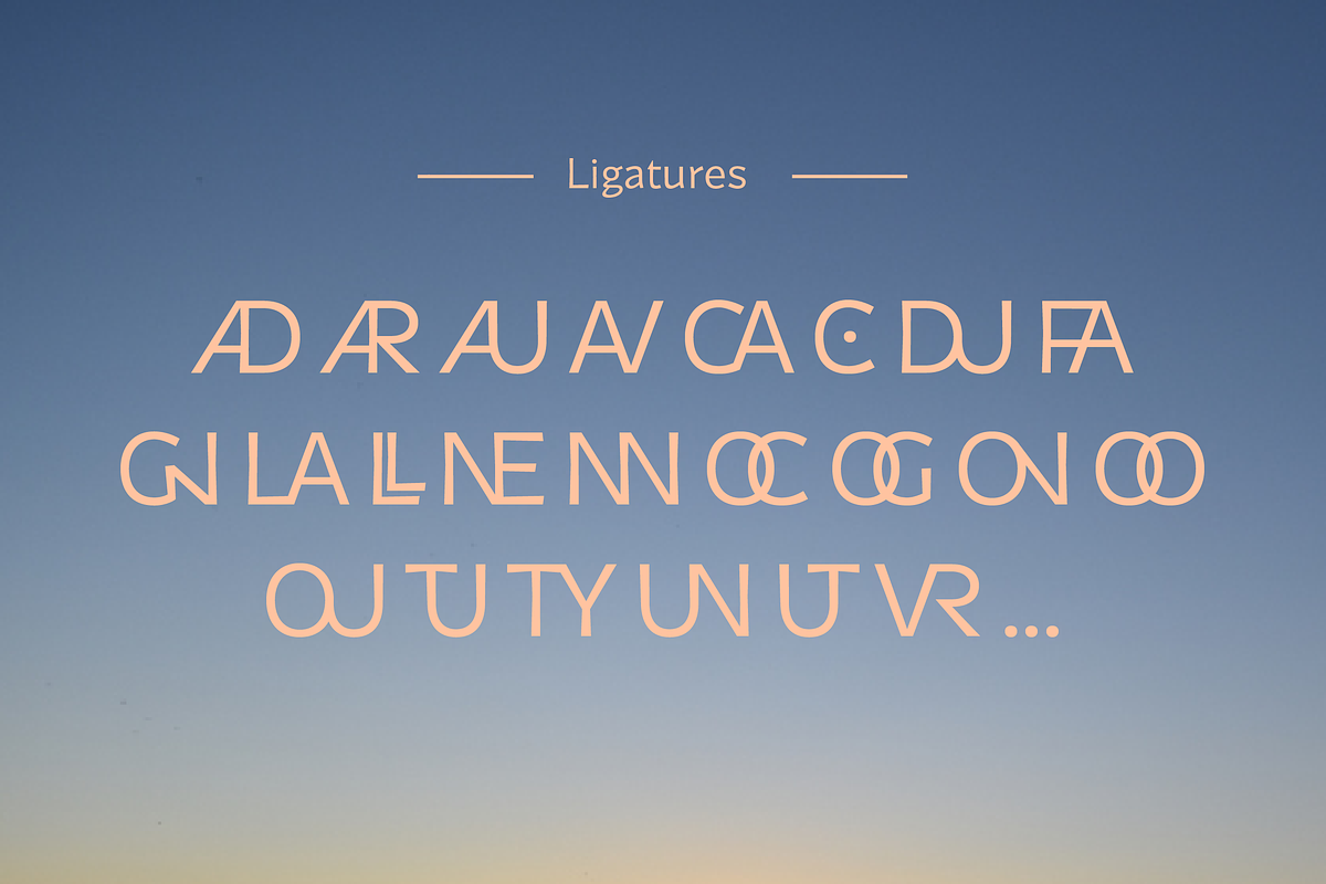 Alma Incise Regular, a Sans Serif Font by OceaneM (Photo 6 of 7)