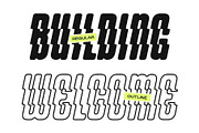 CS Alford Rippled, a Sans Serif Font by Craft Supply Co. (Thumbnail 3 of 8)