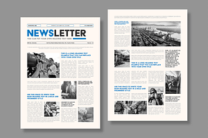 Professional Corporate Newsletter, a Magazine Template by MightyDesign