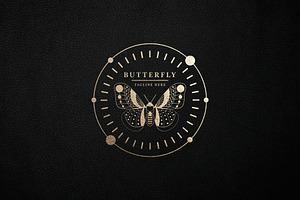 Line Butterfly Pro Logo