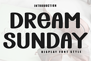 Dream Sunday, a Script Font by FreshTypeINK (Thumbnail 1 of 8)