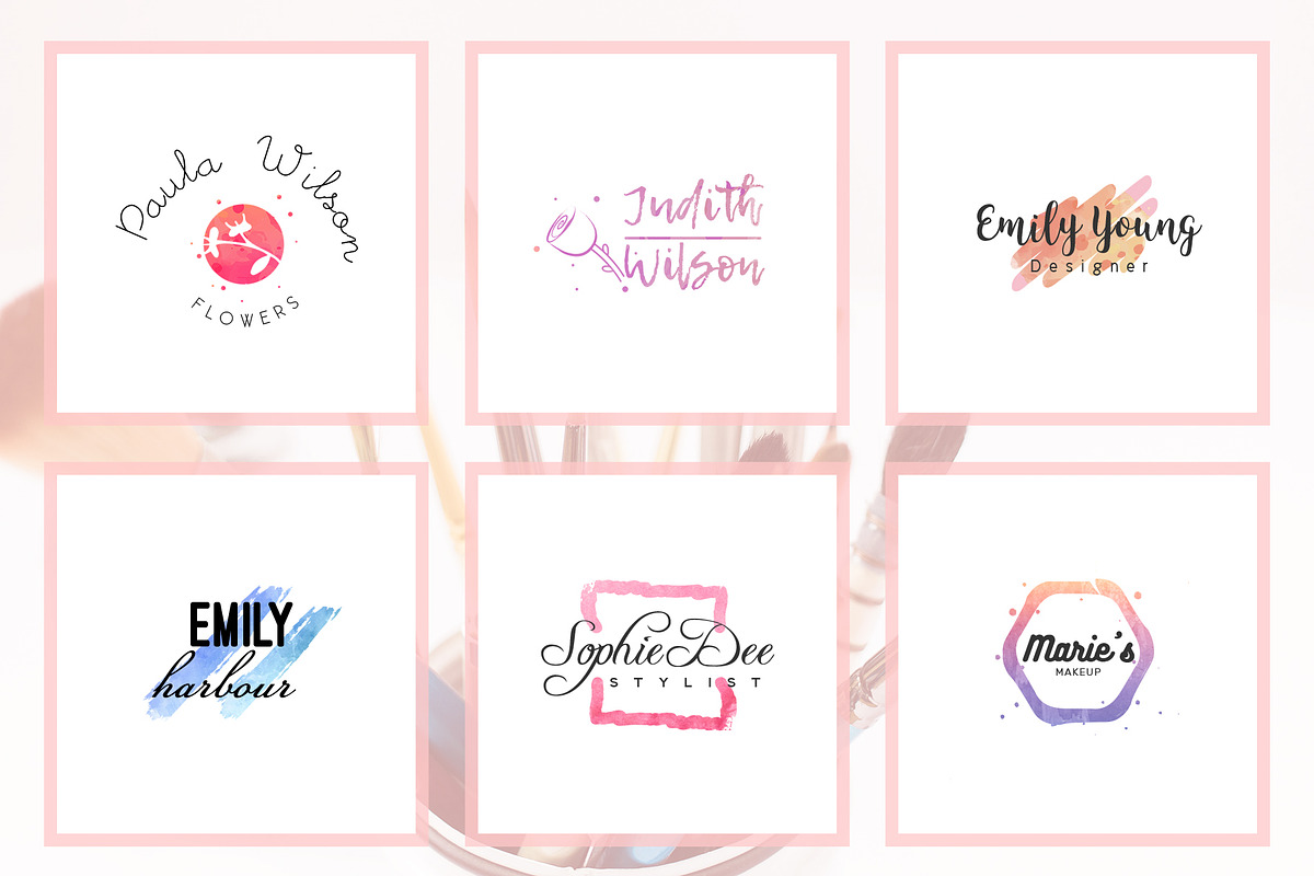 Girlboss Logo Creator Pack, a Branding & Logo Template by Pulp Creative Studios (Photo 2 of 11)
