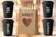 SALE! Gingerbread font - display, a Symbol Font by Fli Store (Thumbnail 4 of 9)