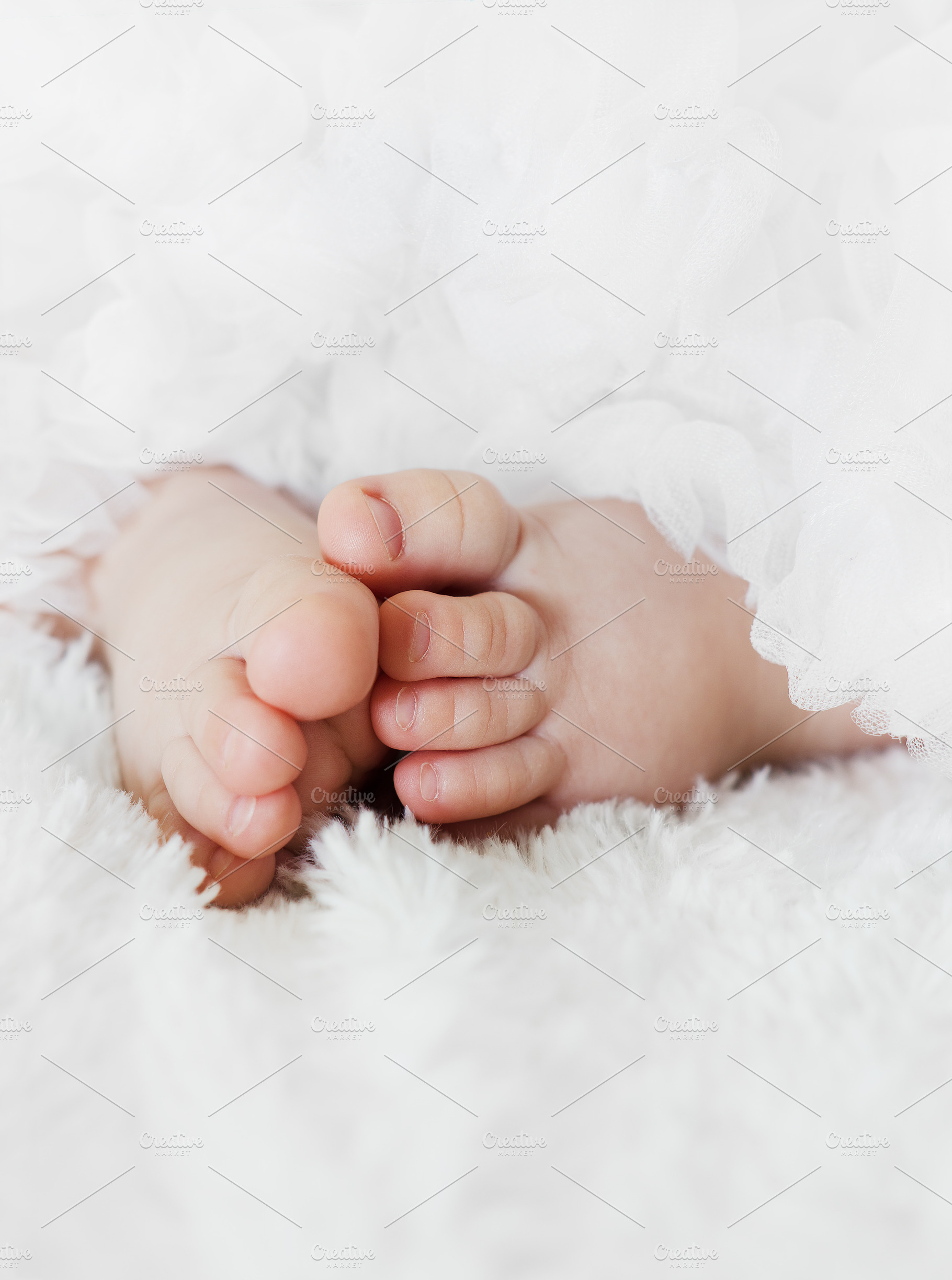 Baby feet featuring human, barefoot, and baby, a Person Photo by Lenka_X