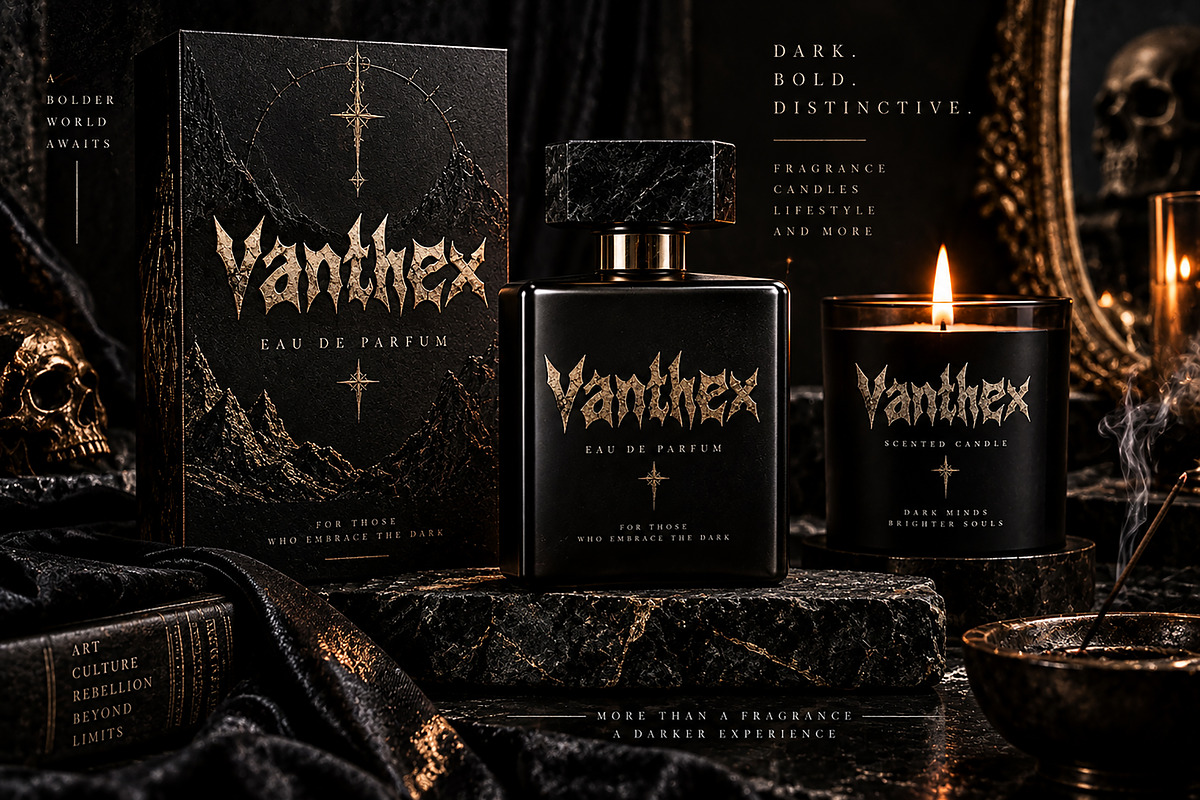 Vanthex – Dark Gothic Display Font, a Script Font by Wow Magic (Photo 5 of 5)