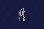 Minimalist Building Icon Outline, an Object Illustration by Vectorium Studio (Thumbnail 4 of 4)