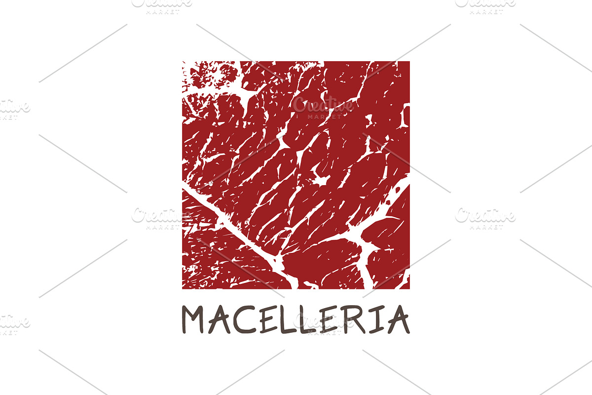Butcher shop logo design, a Branding & Logo Template by MuzaInspires (Photo 1 of 6)