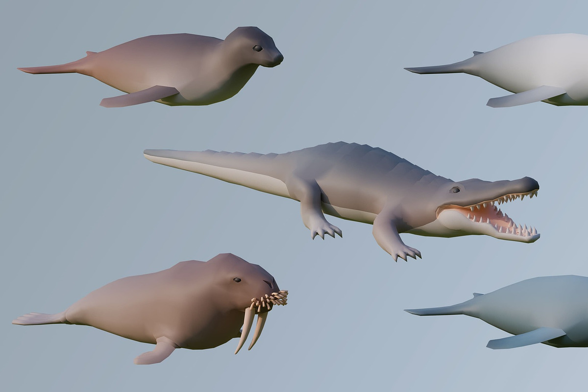 Animals 1, an Animal 3D Model by ithappy (Photo 21 of 32)