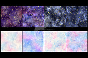 Watercolor Zodiac Digital Paper, a Texture Graphic by Digital Curio (Thumbnail 3 of 4)