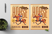 Horse Race Flyer, a Flyer Template by Annora Studio (Thumbnail 2 of 5)