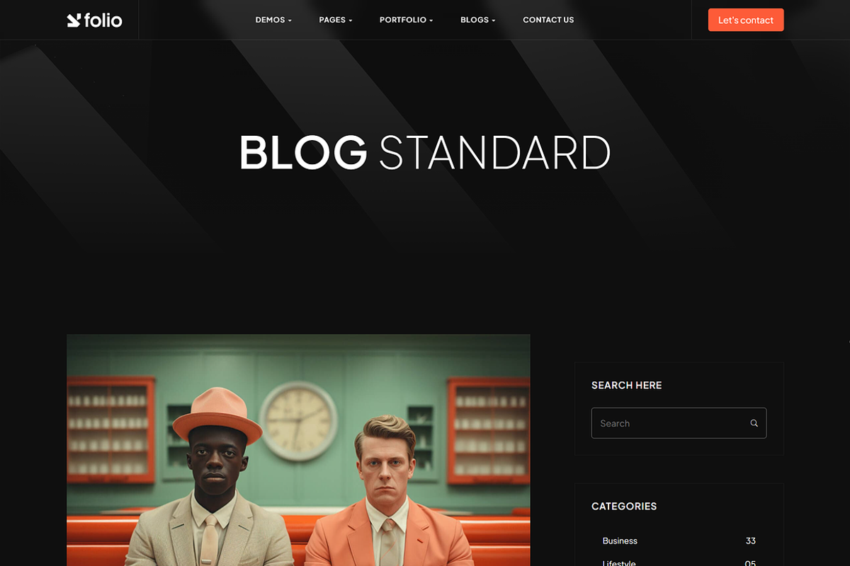Creative Portfolio & Digital Agency, a WordPress Template by Design Spade (Photo 9 of 10)