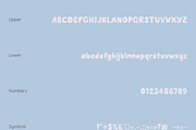 Milky Drip Font, a Font by noonsun (Thumbnail 5 of 5)