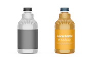 Juice Bottle Mockup, a Packaging Mockup by Designbuys (Thumbnail 1 of 2)
