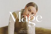 Mage - Elegant & Classic Serif, a Serif Font by mikhailakiyama (Thumbnail 1 of 8)