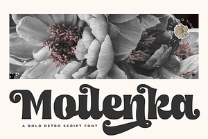 Moilenka - A Bold Retro Script, a Handwritten Font by Ainun Jinan