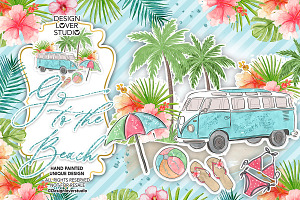 Go To The Beach Design