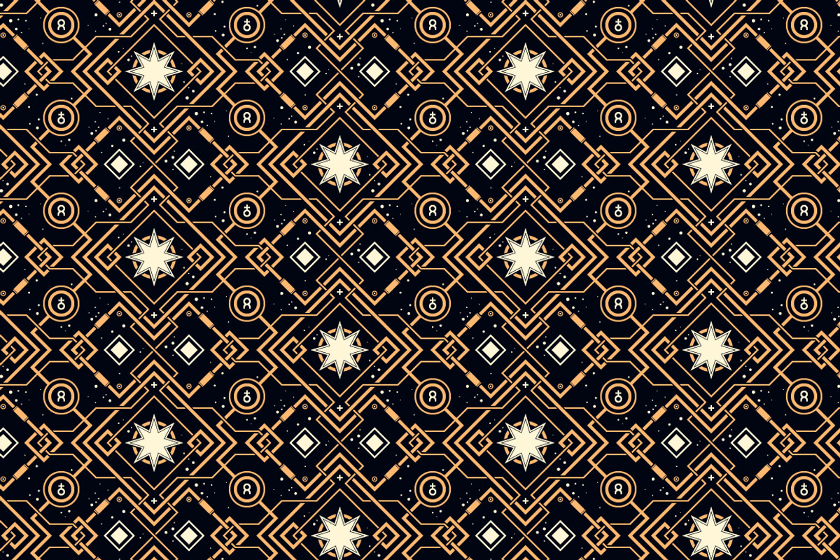 Sacred Geometry, a Pattern Graphic by Leonid Zarubin (Photo 9 of 9)