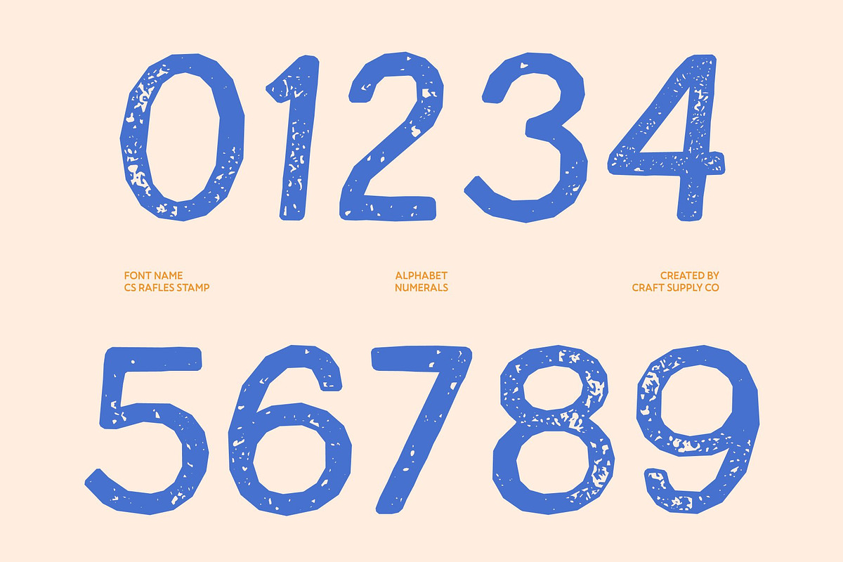 CS Rafles Stamp, a Script Font by Craft Supply Co. (Photo 6 of 8)