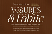Vogures Fabric Modern Elegant Serif