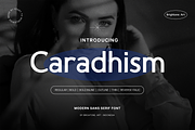 Caradhism - Modern Sans Serif Font, a Sans Serif Font by Brightone (Thumbnail 1 of 9)