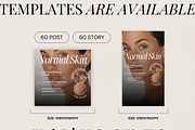 Skin Coach Instagram Templates, a Social Media Template by Xenié Creative (Thumbnail 4 of 8)