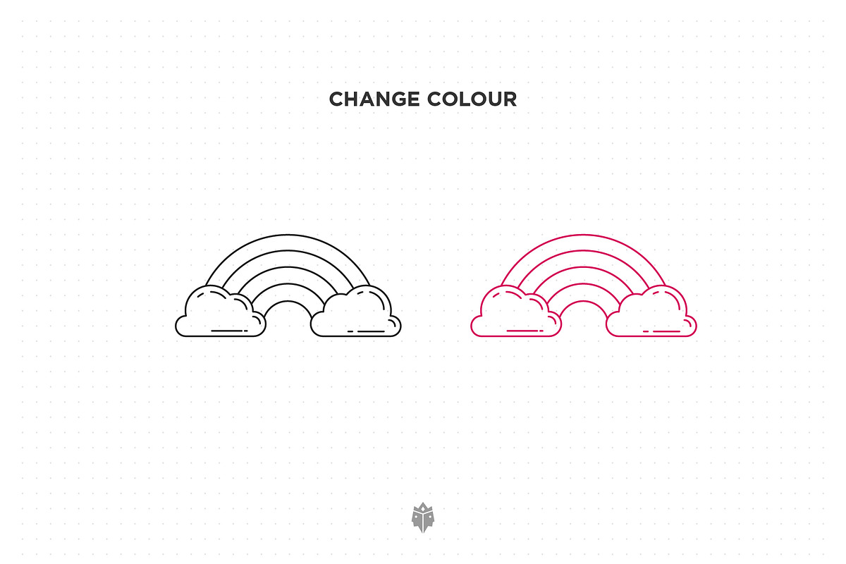 Restaurant, Cafe And Food Icon Set, an Outline Icon by Pathlord (Photo 4 of 7)
