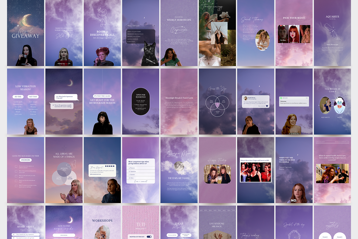 Witchy Instagram Story Template, a Social Media Template by Story Native (Photo 2 of 10)
