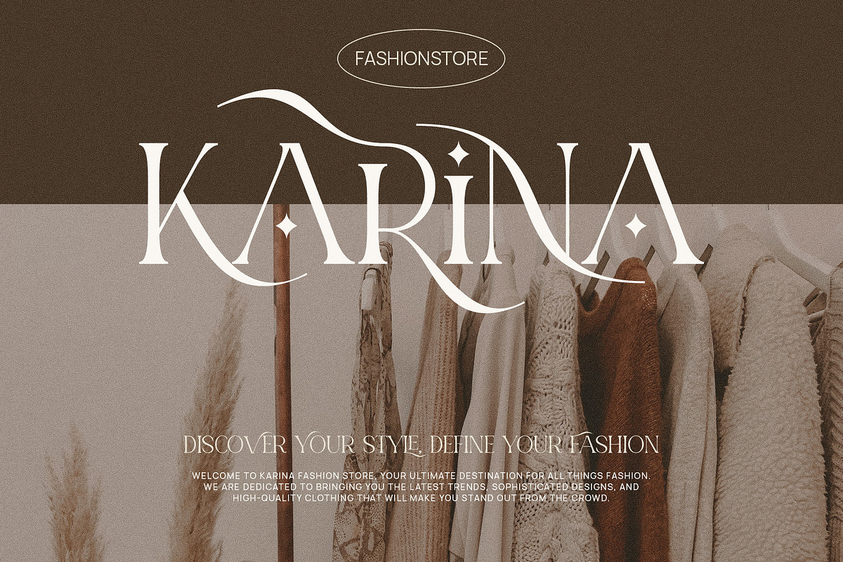 Micarlo Elegant Ligature Serif Font, a Serif Font by Perfectype (Photo 4 of 6)