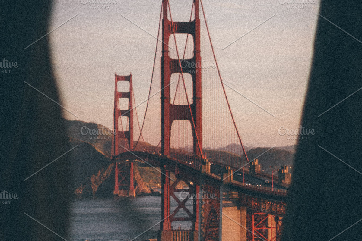 Golden Gate Sunrise Photo Pack, an Architecture Photo by Gold Poppy Co. (Photo 9 of 9)