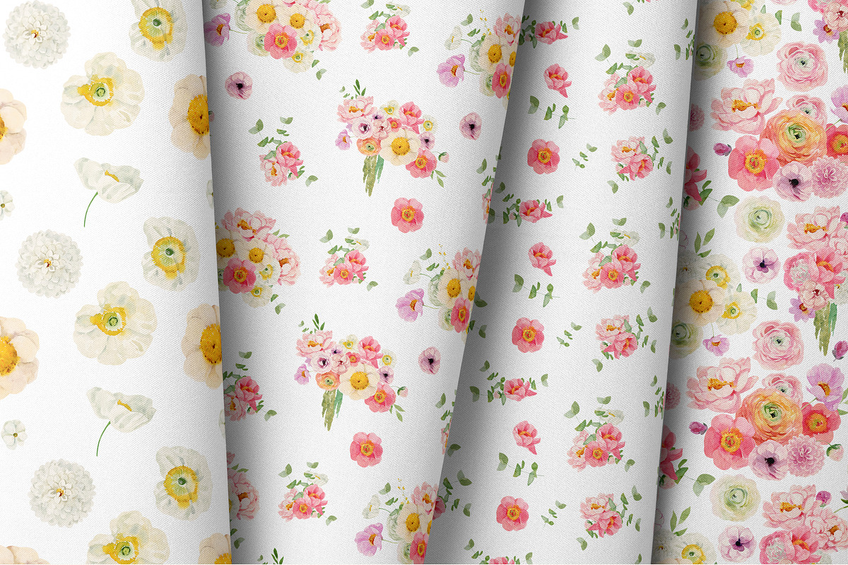 MUSE Real Watercolor Flowers, a Decorative Illustration by Lana Elanor (Photo 10 of 12)