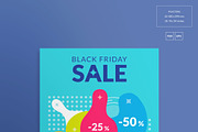 Black Friday Flyer Template Bundle, a Flyer Template by Amber Graphics (Thumbnail 13 of 19)