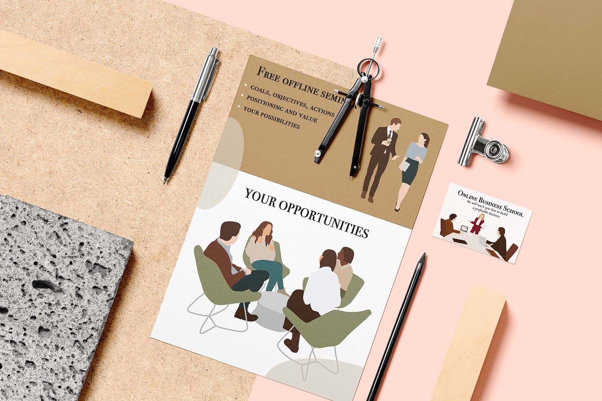 Office people clipart, a Person Illustration by ApetekMarket (Photo 2 of 4)