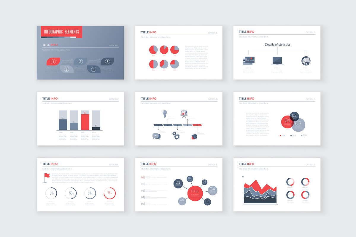 Infographic Presentation Templates, a Presentation Template by Chuhastock (Photo 11 of 13)
