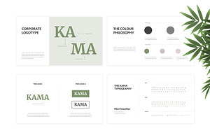 Kama - Brand Guidelines Powerpoint