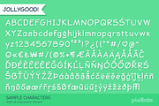 JollyGood Sans Essentials, a Script Font by Letradora (Thumbnail 5 of 5)