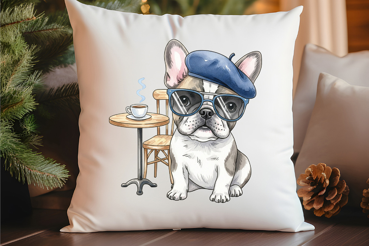 Parisian Summer Clipart, an Illustration by Watercolor design (Photo 6 of 6)