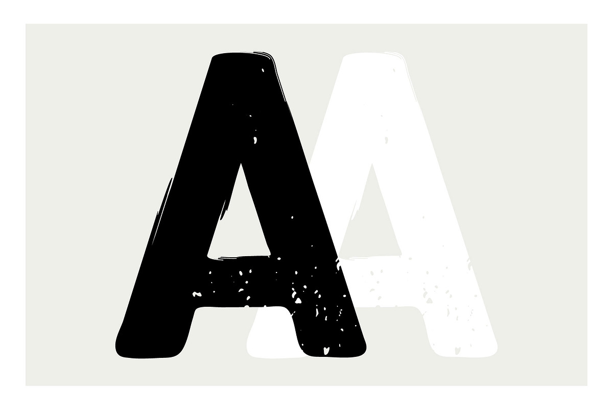 Merchant - Vintage Dry Brush Font preview 6