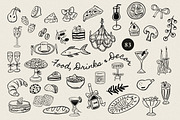 +200 Whimsical Wedding Summer Bundle, a Food Illustration by NassyArt (Thumbnail 14 of 23)