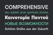 Vontica Sans Font Family, a Sans Serif Font by Asenbayu (Thumbnail 3 of 15)