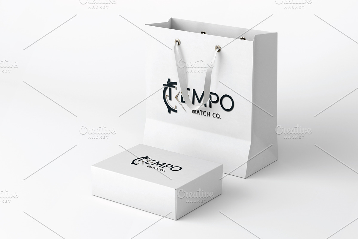 Tempo Watch Co. Logo Template preview 6