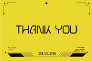 Stellar - Futuristic Display Font, a Sans Serif Font by Inviline.co (Thumbnail 7 of 7)