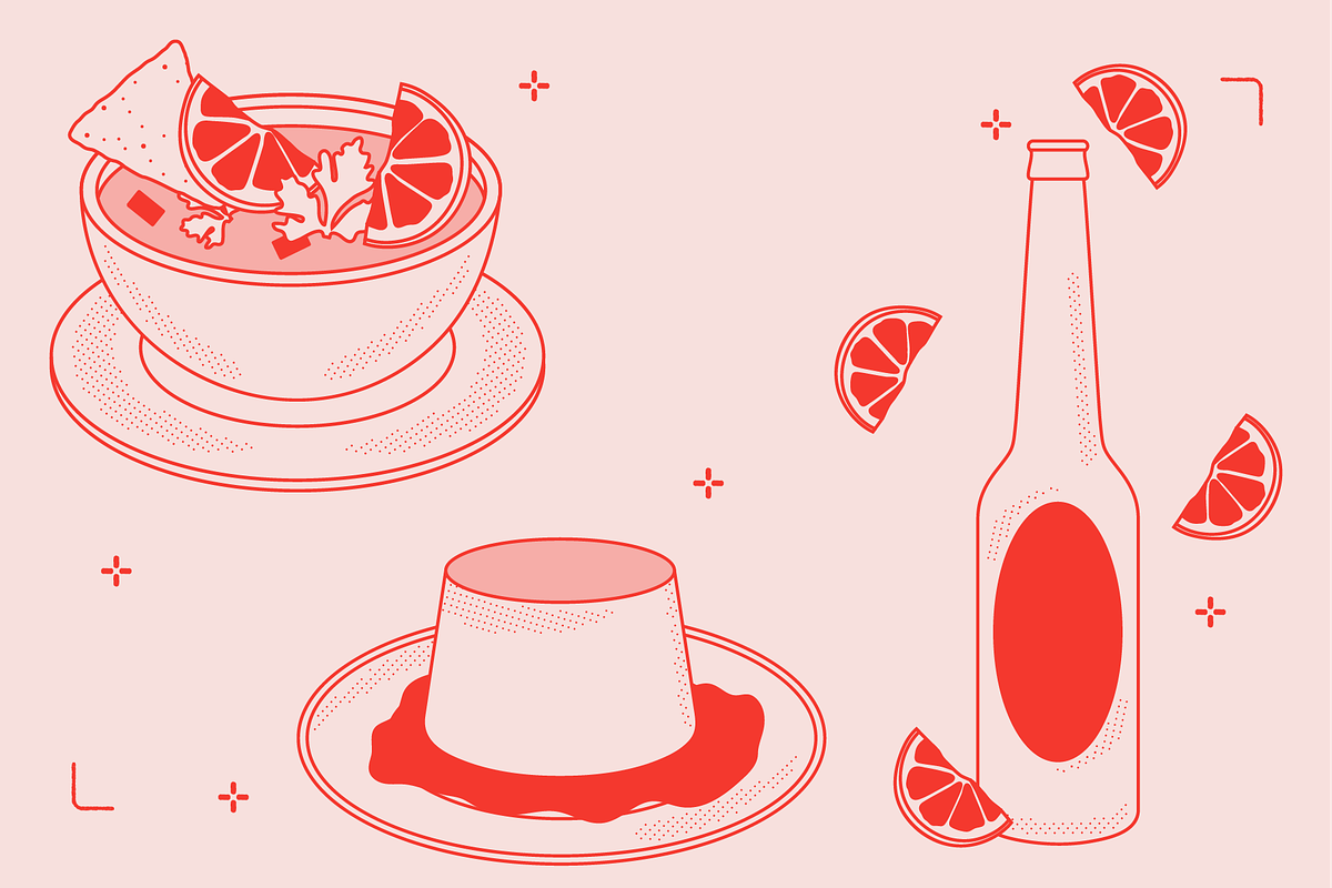 MEXICAN FOOD VECTOR ILLUSTRATIONS, a Food Illustration by TheFoodAtlas (Photo 10 of 16)