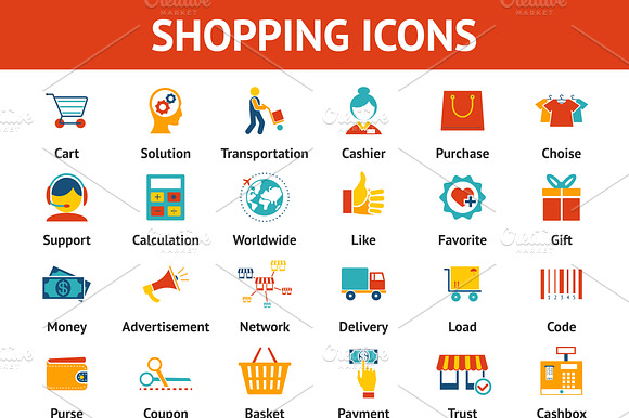 Shopping Icons