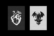 Dark Aesthetic Dithering Bundle, an Object Graphic by pixelbuddha.net (Thumbnail 8 of 22)