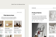 Product Catalog Canva Templates, a Brochure Template by Meenom Templates (Thumbnail 4 of 10)