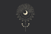 Cosmic signs and symbols, a Decorative Illustration by Chikovnaya (Thumbnail 3 of 21)