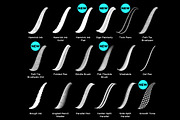 Lettering Procreate Brushes (Deluxe), a Brush Add-On by Ryan Hamrick (Thumbnail 2 of 11)