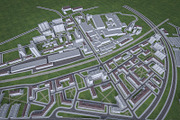 Residential and Industrial UrbanArea, an Architecture 3D Model by 3DNUTS (Thumbnail 6 of 21)