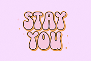 Like Totally | Retro Groovy Font, a Font by KA Designs (Thumbnail 3 of 9)
